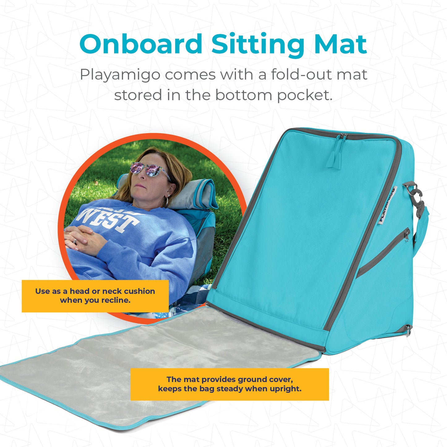 Playamigo - Portable Lounger with Storage