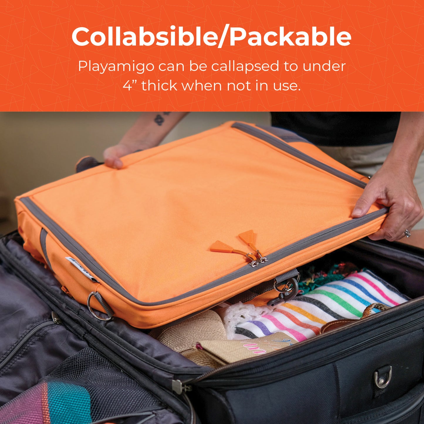 Playamigo - Portable Lounger with Storage