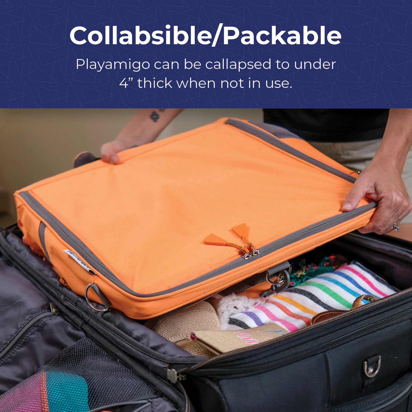 Playamigo - Portable Lounger with Storage