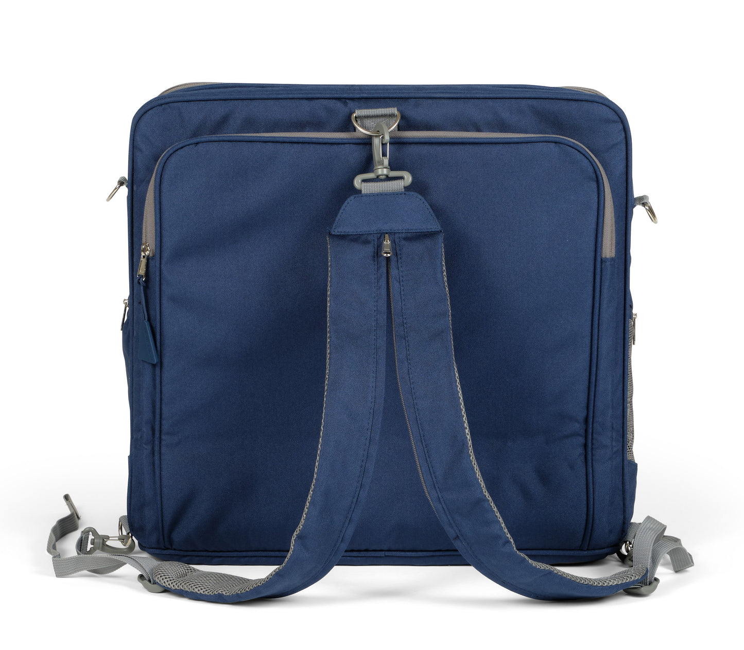 Back view of Marina-colored Playamigo showing backpack strap configuration